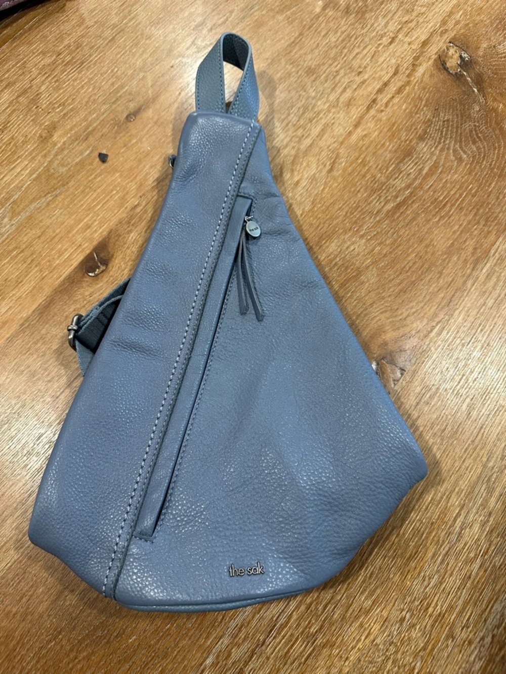 The Sak Leather Geo Sling Bag